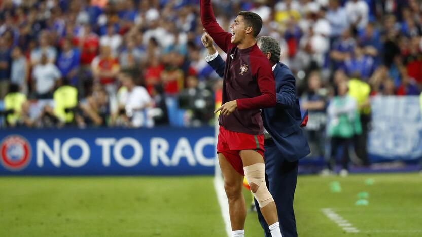 Euro 2016 finalas: Portugalija-Prancūzija 1:0