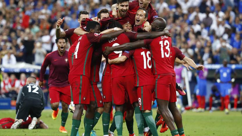 Euro 2016 finalas: Portugalija-Prancūzija 1:0