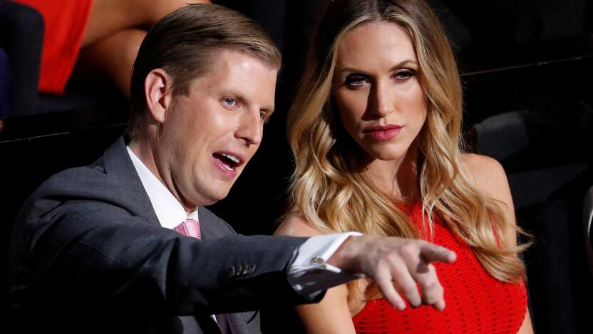 Ericas Trumpas ir Lara Trump