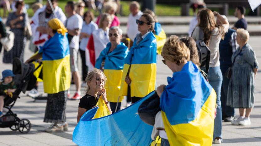 16-asis Pirmadienio mitingas už Ukrainą