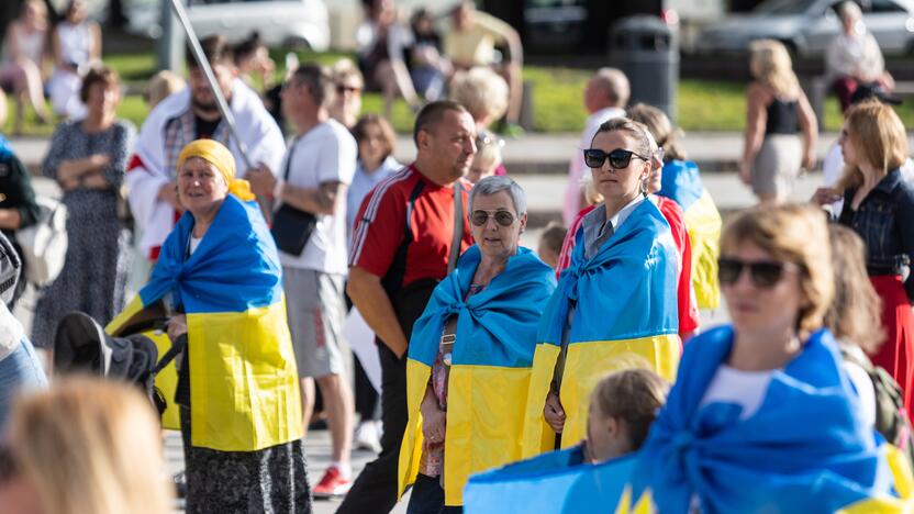 16-asis Pirmadienio mitingas už Ukrainą