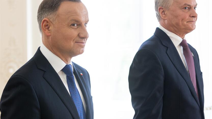 Andrzejus Duda ir Gitanas Nausėda