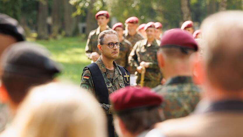 Kauno karių kapinėse perlaidoti vokiečių kariai