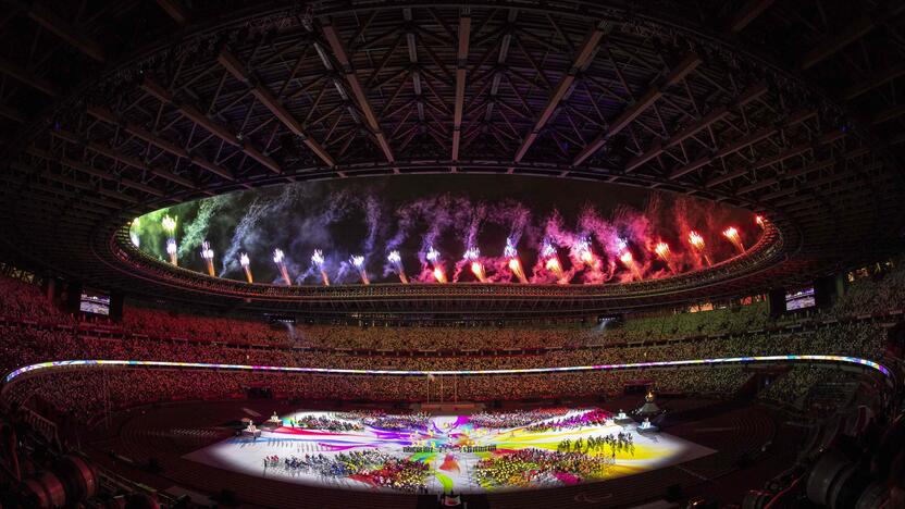 Tokijo paralimpinių žaidynių uždarymo ceremonija