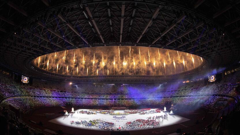 Tokijo paralimpinių žaidynių uždarymo ceremonija