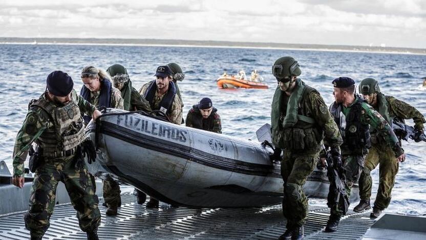 Treniruosis: NATO sąjungininkų pajėgos uostamiestyje rengia pratybas. Gyventojai turėtų nesibaiminti išvydę kariškius, valtimis plaukiančius Dangės upe.