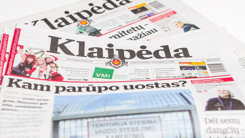 Pasiūlymas: dienraštį „Klaipėda“ dar galima pigiau užsiprenumeruoti iki birželio pabaigos.