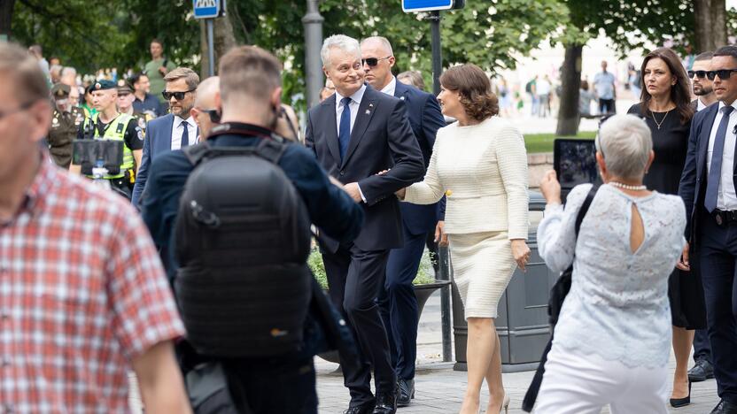 Iškilminga Respublikos Prezidento vėliavos keitimo ceremonija