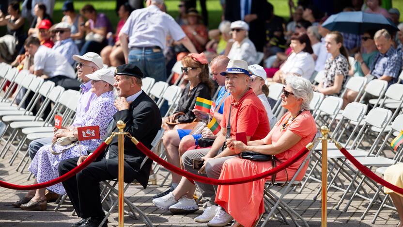 Iškilminga Respublikos Prezidento vėliavos keitimo ceremonija