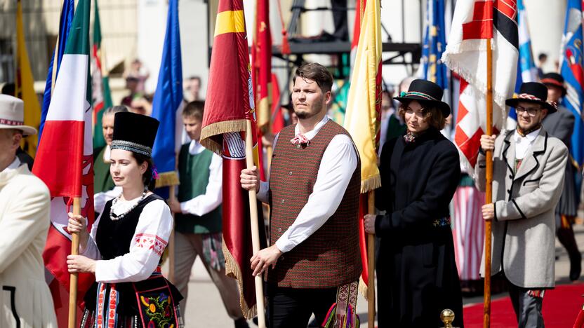 Iškilminga Respublikos Prezidento vėliavos keitimo ceremonija