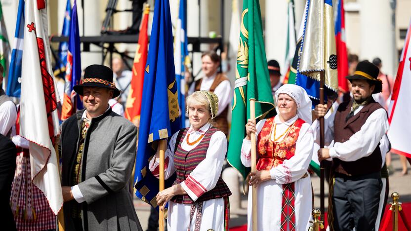 Iškilminga Respublikos Prezidento vėliavos keitimo ceremonija