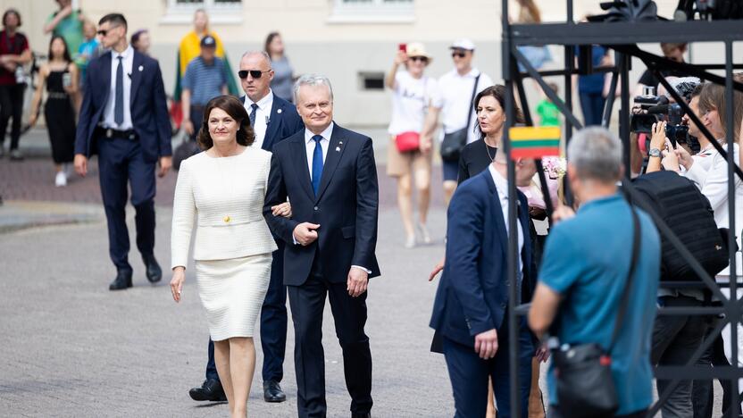 Iškilminga Respublikos Prezidento vėliavos keitimo ceremonija