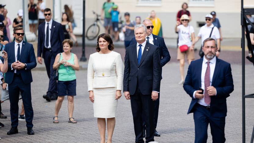 Iškilminga Respublikos Prezidento vėliavos keitimo ceremonija