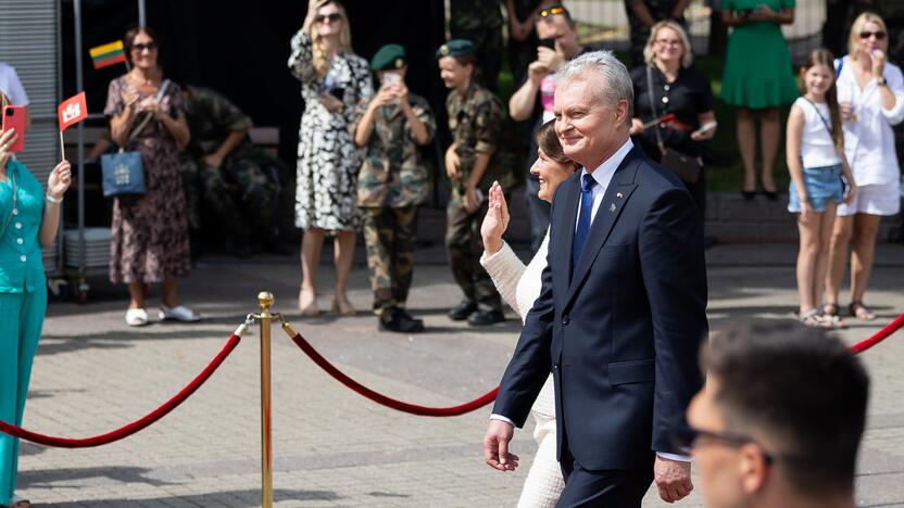 Iškilminga Respublikos Prezidento vėliavos keitimo ceremonija