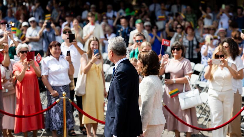 Iškilminga Respublikos Prezidento vėliavos keitimo ceremonija