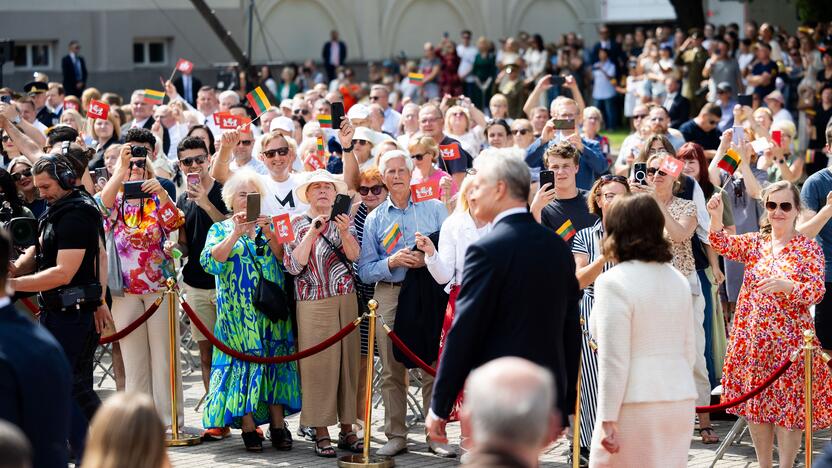 Iškilminga Respublikos Prezidento vėliavos keitimo ceremonija