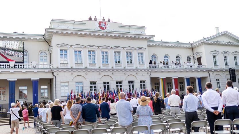 Iškilminga Respublikos Prezidento vėliavos keitimo ceremonija