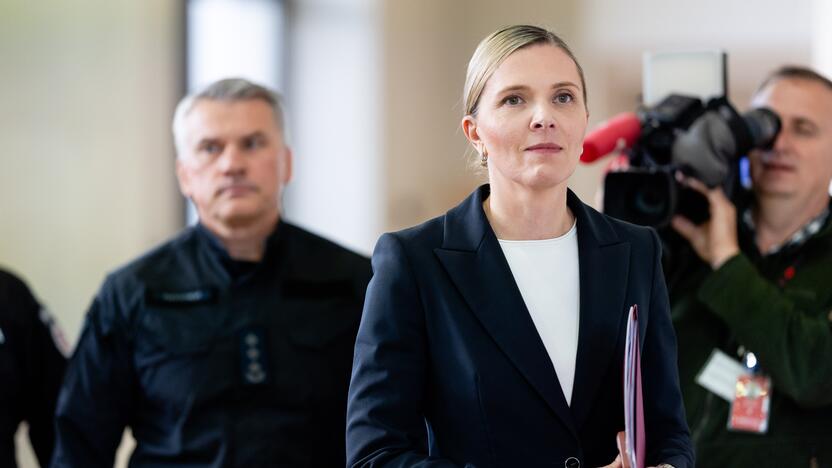 Naujų policijos, ugniagesių, Viešojo saugumo tarnybos vadų spaudos konferencija