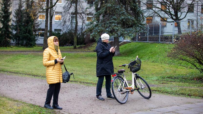 Vilniuje nukeltas P. Cvirkos paminklas