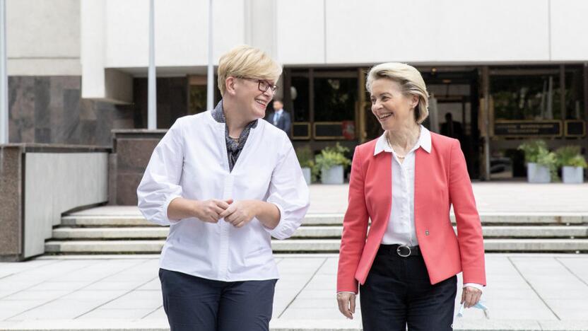 Ingrida Šimonytė ir Ursula von der Leyen