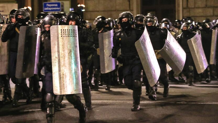 Protestai po rinkimų Baltarusijoje