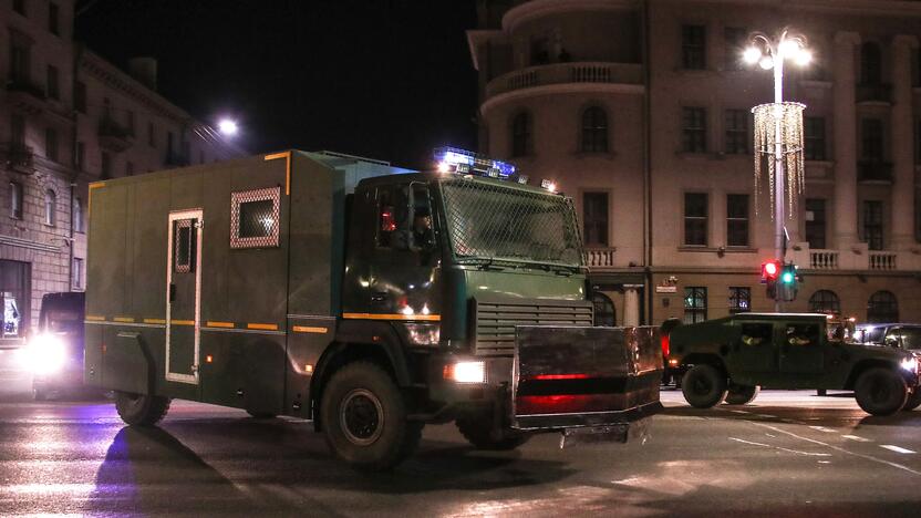 Protestai po rinkimų Baltarusijoje