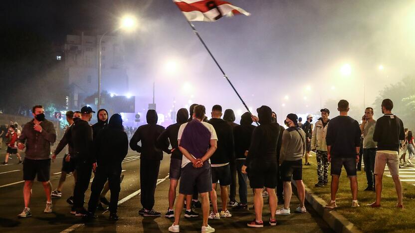 Protestai po rinkimų Baltarusijoje