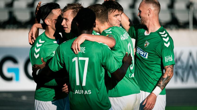 „TOPsport A lyga“: „Kauno Žalgiris“ – Vilniaus „Žalgiris“ 1:0