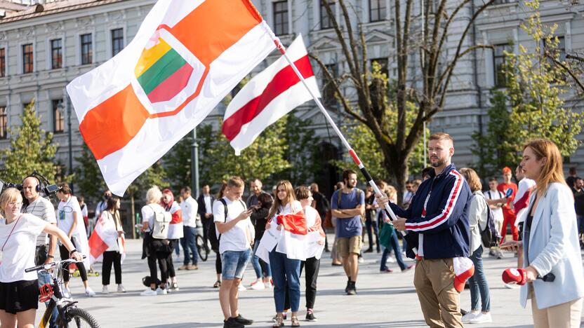  Baltarusijos demokratinės opozicijos palaikymo akcija „Vieni metai po revoliucijos“