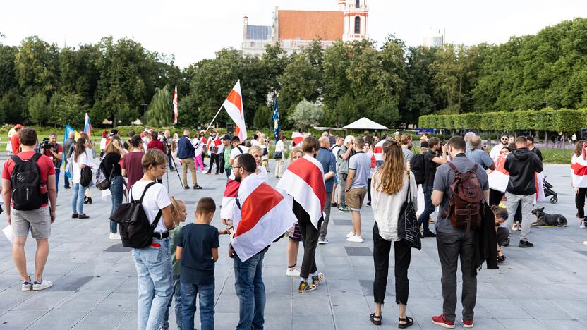  Baltarusijos demokratinės opozicijos palaikymo akcija „Vieni metai po revoliucijos“