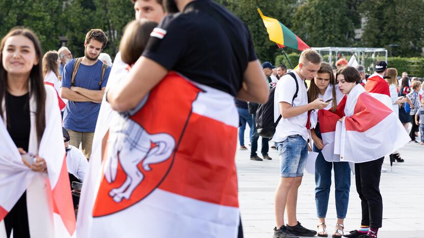  Baltarusijos demokratinės opozicijos palaikymo akcija „Vieni metai po revoliucijos“