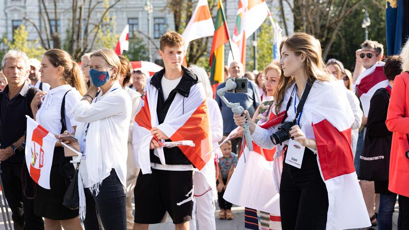  Baltarusijos demokratinės opozicijos palaikymo akcija „Vieni metai po revoliucijos“