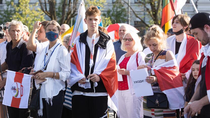  Baltarusijos demokratinės opozicijos palaikymo akcija „Vieni metai po revoliucijos“