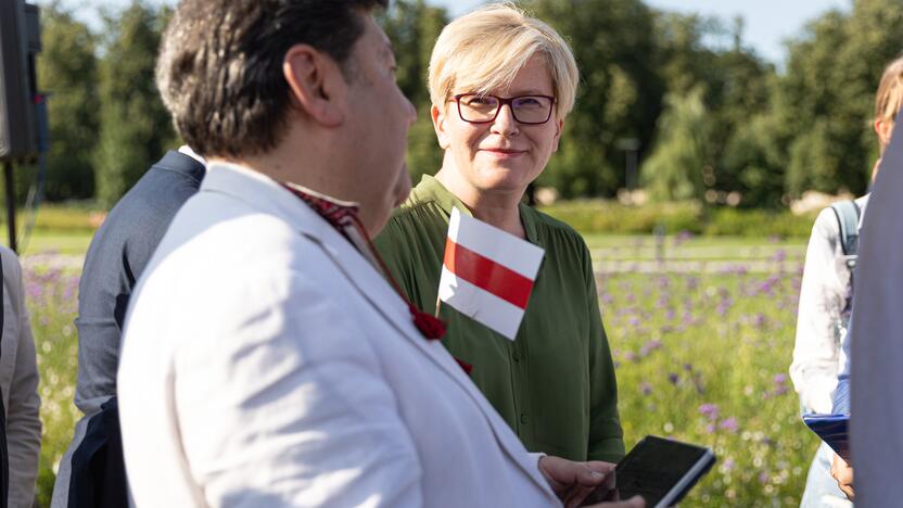  Baltarusijos demokratinės opozicijos palaikymo akcija „Vieni metai po revoliucijos“