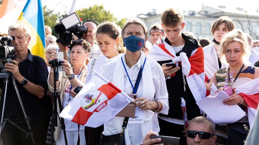  Baltarusijos demokratinės opozicijos palaikymo akcija „Vieni metai po revoliucijos“