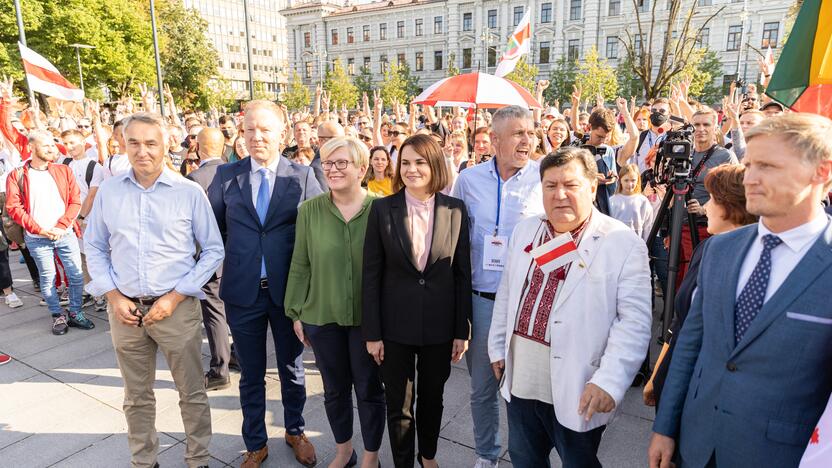  Baltarusijos demokratinės opozicijos palaikymo akcija „Vieni metai po revoliucijos“