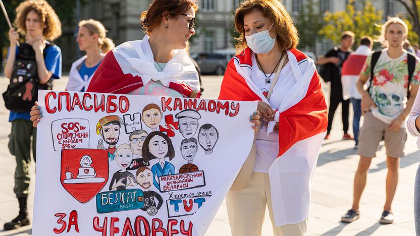  Baltarusijos demokratinės opozicijos palaikymo akcija „Vieni metai po revoliucijos“