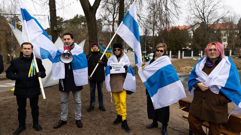 Rusijos opozicionierių mitingas Vilniuje