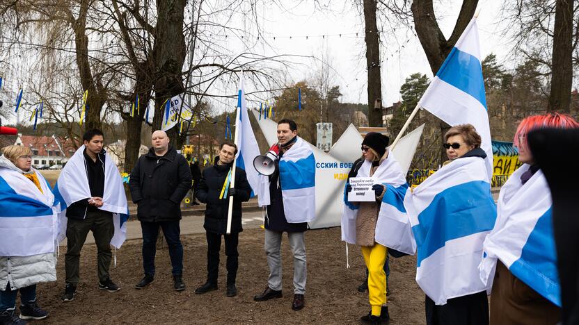 Rusijos opozicionierių mitingas Vilniuje