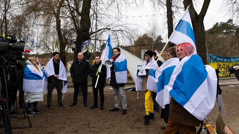 Rusijos opozicionierių mitingas Vilniuje