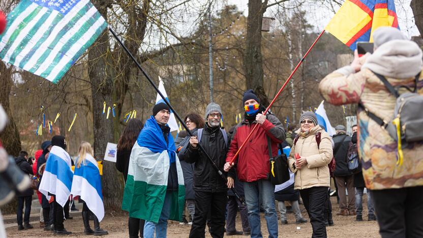 Rusijos opozicionierių mitingas Vilniuje