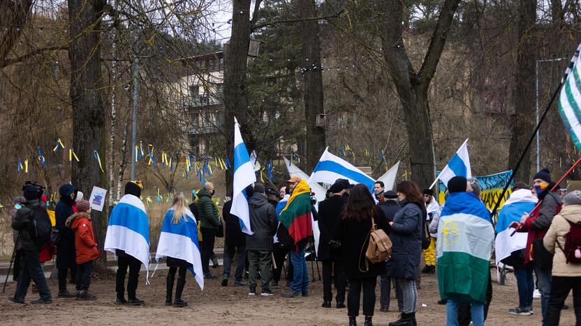 Rusijos opozicionierių mitingas Vilniuje