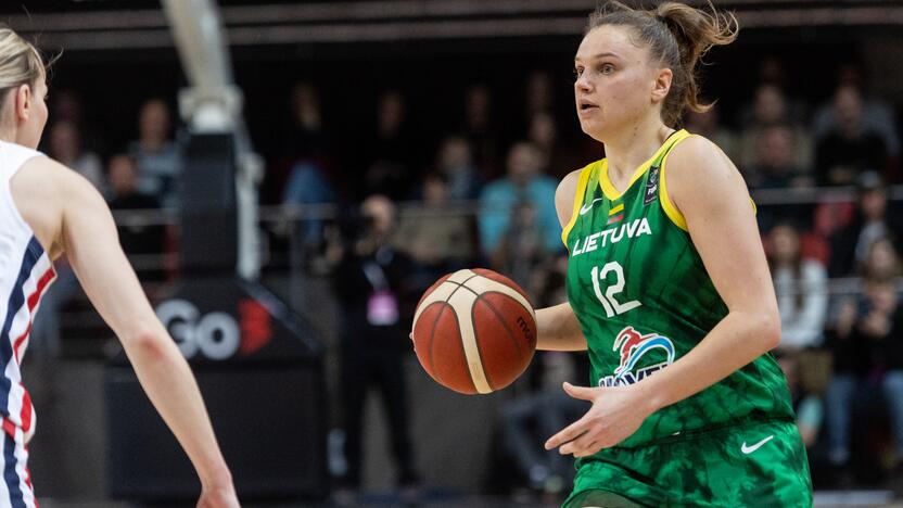 Europos moterų krepšinio čempionato atranka: Lietuva – Prancūzija 75:83