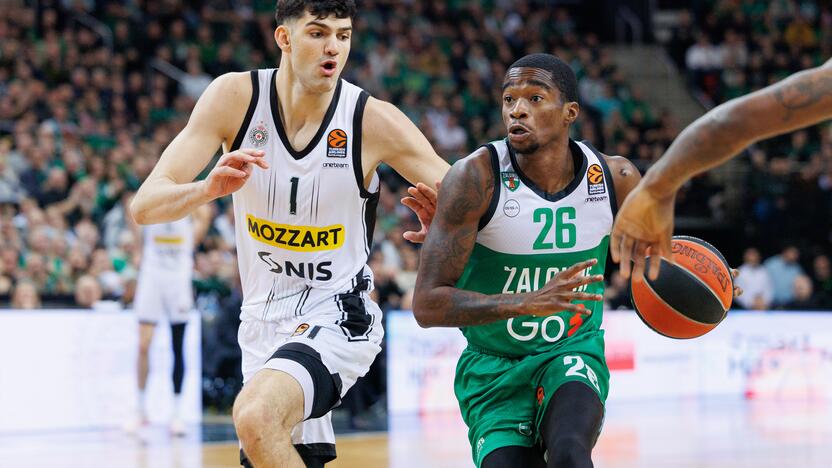 Eurolyga: Kauno „Žalgiris“  – Belgrado „Partizan“ 85:93