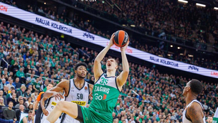 Eurolyga: Kauno „Žalgiris“  – Belgrado „Partizan“ 85:93