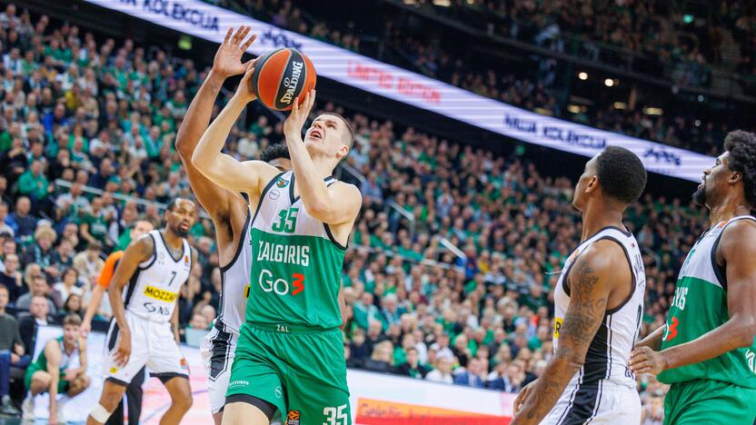 Eurolyga: Kauno „Žalgiris“  – Belgrado „Partizan“ 85:93