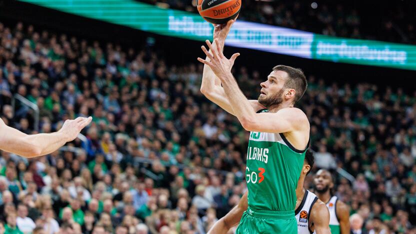 Eurolyga: Kauno „Žalgiris“  – Belgrado „Partizan“ 85:93