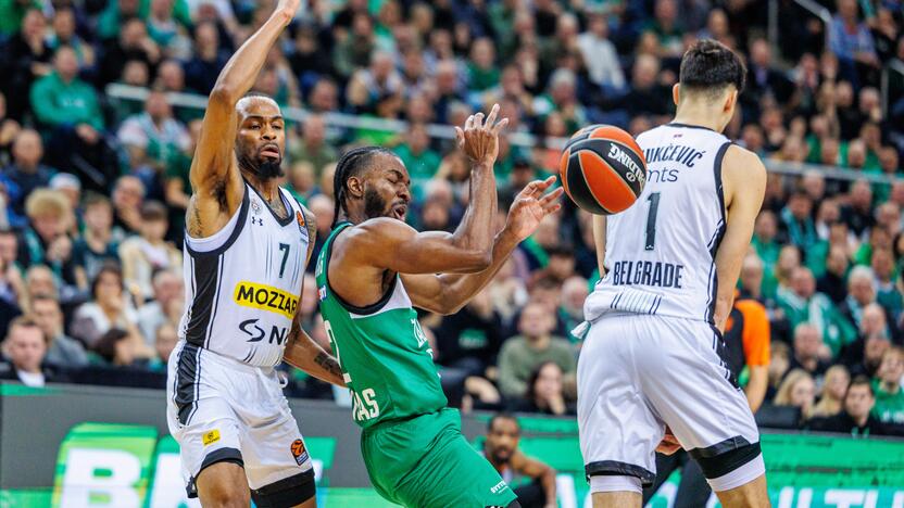 Eurolyga: Kauno „Žalgiris“  – Belgrado „Partizan“ 85:93