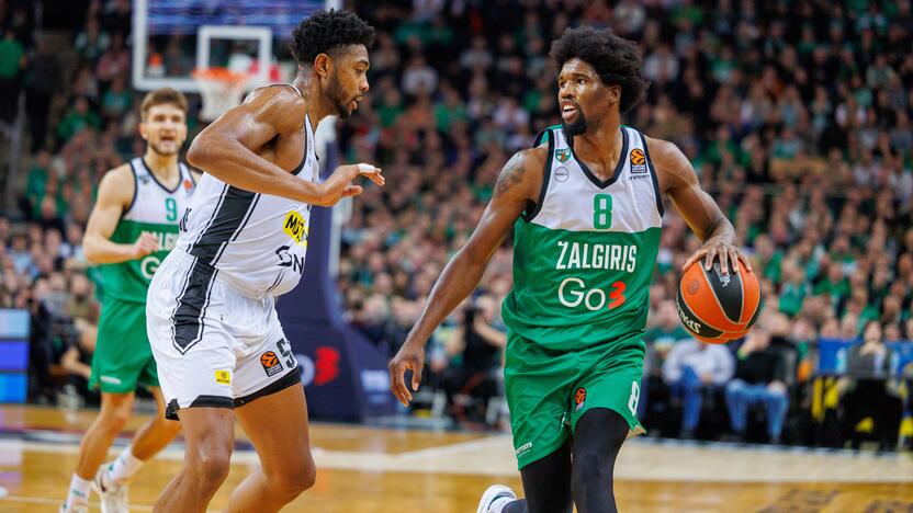 Eurolyga: Kauno „Žalgiris“  – Belgrado „Partizan“ 85:93