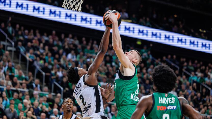 Eurolyga: Kauno „Žalgiris“  – Belgrado „Partizan“ 85:93